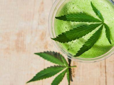 marijuana smoothie